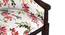 Florence Armchair (Mahogany Finish, Xavier ZigZag Beige) by Urban Ladder - Close View Design 1 - 547094