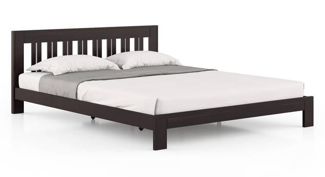 Beirut Bed Queen size - Mahogany (Mahogany Finish, Queen Bed Size) by Urban Ladder - Front View Design 1 - 547321