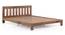 Beirut Bed Queen size - Mahogany (Teak Finish, Queen Bed Size) by Urban Ladder - Design 1 Side View - 547324