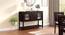 Mikella Solid Wood Glass Door Sideboard (Mahogany Finish) by Urban Ladder - Cross View Design 1 - 550787