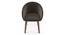 Meryl Lounge Chair (Dark Grey, Dark Leg Shade) by Urban Ladder - Top Image Design 1 - 550854