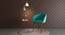 Meryl Lounge Chair (Teal, Dark Leg Shade) by Urban Ladder - Full View Design 1 - 550872