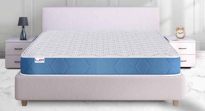 Curve Queen Size Memory Foam Mattress (Queen Mattress Type, 78 x 60 in (Standard) Mattress Size, 6 in Mattress Thickness (in Inches)) by Urban Ladder - Front View Design 1 - 551325