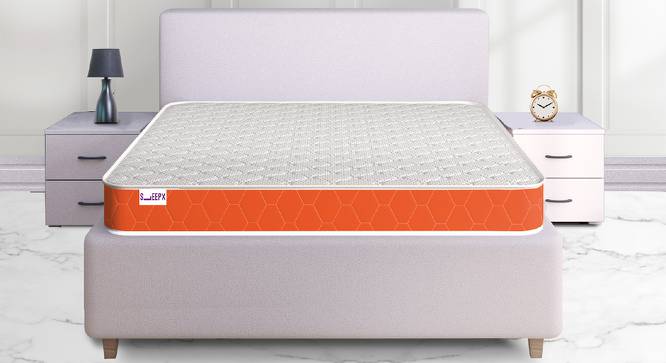 Dual Plus Single Size Memory Foam Mattress (Single Mattress Type, 75 x 36 in Mattress Size, 5 in Mattress Thickness (in Inches)) by Urban Ladder - Front View Design 1 - 551421