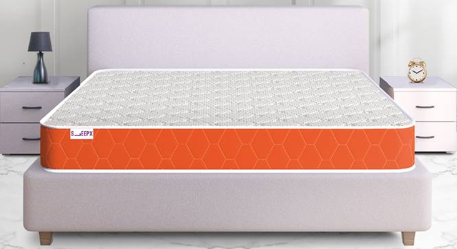Dual Plus Double Size Memory Foam Mattress (5 in Mattress Thickness (in Inches), 78 x 48 in (Standard) Mattress Size, Double Mattress Type) by Urban Ladder - Front View Design 1 - 551432