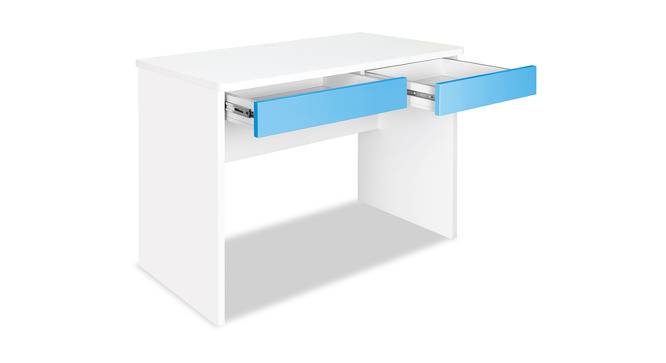 Catriona Study Table (Blue) by Urban Ladder - Front View Design 1 - 553184