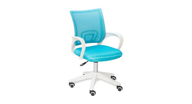 Channer Study Chair (Blue) by Urban Ladder - Cross View Design 1 - 553627