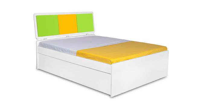Hamilton Single Bed (Yellow, Matte Finish) by Urban Ladder - Cross View Design 1 - 553898