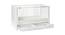 Melbourne Crib Cum Toddler Bed (White, Painted Finish) by Urban Ladder - Front View Design 1 - 553920