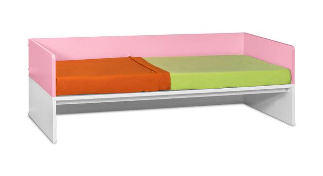 Laredo Bed 0.9m (Pink, Matte Finish) by Urban Ladder - Cross View Design 1 - 554008