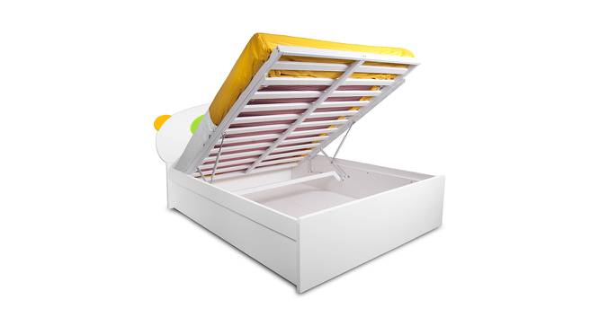 Tinian Single Bed (Yellow, Matte Finish) by Urban Ladder - Front View Design 1 - 554019