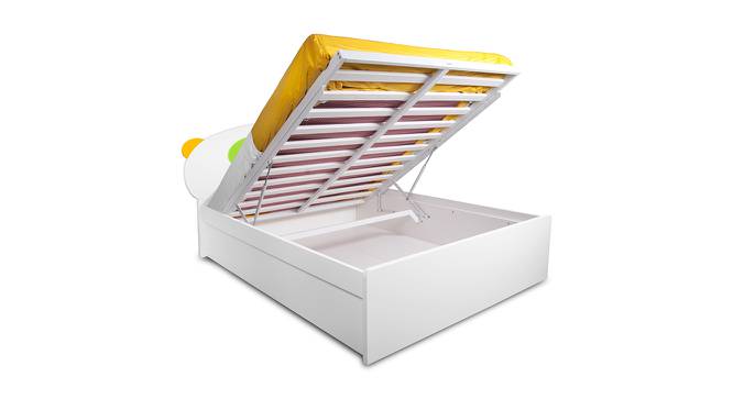 Croix Queen size bed (Yellow, Matte Finish) by Urban Ladder - Front View Design 1 - 554020