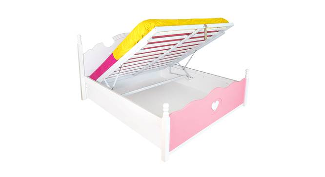 Aoba Queen Size bed (Pink, Matte Finish) by Urban Ladder - Front View Design 1 - 554021