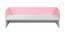 Laredo Bed 0.9m (Pink, Matte Finish) by Urban Ladder - Front View Design 1 - 554024