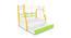 Manitoulin Bunk with Trundle Bed (Yellow, Matte Finish) by Urban Ladder - Design 2 Side View - 554044