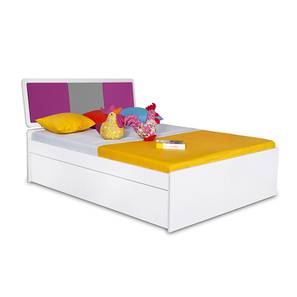 Kids Beds With Storage Design Engineered Wood Hydraulic storage Bed in Majenta Colour