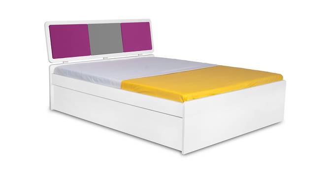 Francisco Queen size Bed (Matte Finish, Majenta) by Urban Ladder - Cross View Design 1 - 554108