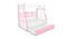 Mackinac Bunk with Trundle Bed (Pink, Matte Finish) by Urban Ladder - Design 2 Side View - 554146