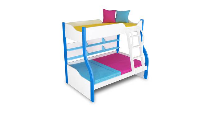 Epi Bunk Bed (Blue, Matte Finish) by Urban Ladder - Front View Design 1 - 554212