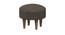Begum Foot Rest -Brown Coal (Brown Coal) by Urban Ladder - Design 1 Side View - 554343