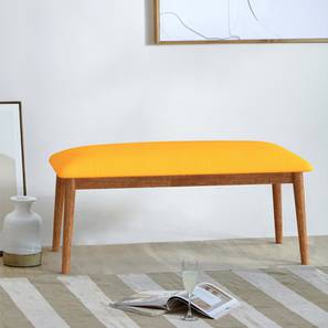 Chumbak All Products Design Jodhpur Solid Wood Bench in Polished Finish