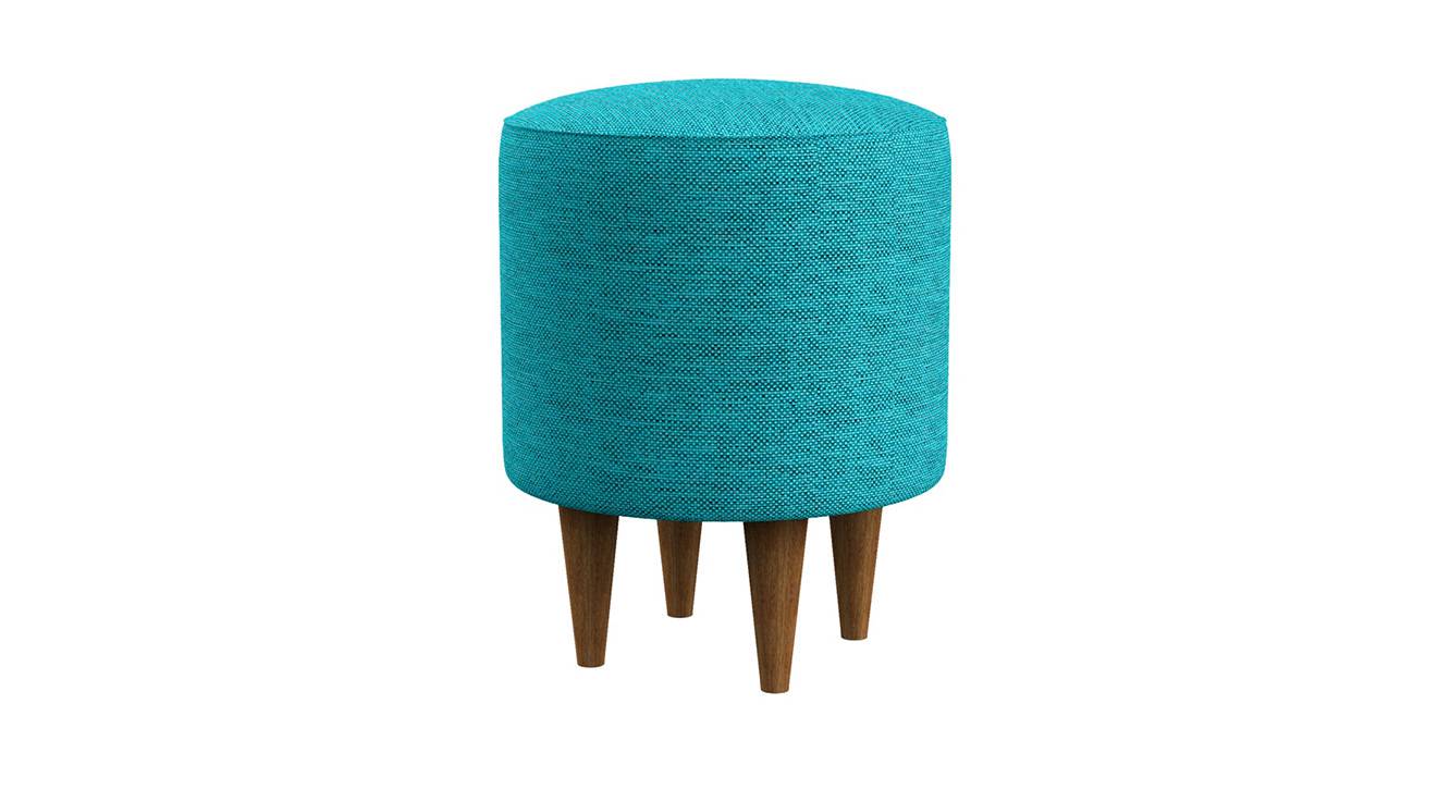 French Pouffe Maldivian Teal Urban Ladder