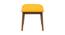 Jodhpur Bench Small- Sahara Mustard (Polished Finish) by Urban Ladder - Design 1 Side View - 554541