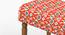 Nawaab Bench Small - Red Ikkat (Polished Finish) by Urban Ladder - Design 1 Close View - 554565