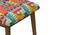 Jodhpur Bench Small- Floral Swirls Red (Polished Finish) by Urban Ladder - Design 1 Close View - 554568