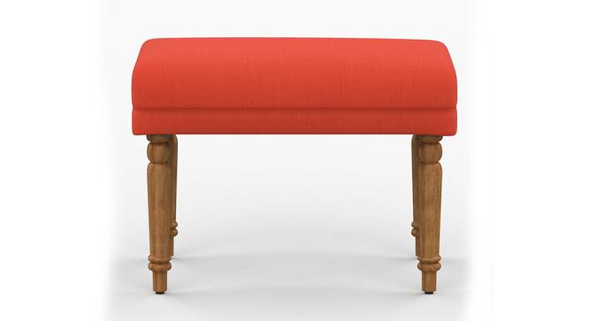 Nawaab Bench Small - Carribean Coral (Polished Finish) by Urban Ladder - Cross View Design 1 - 554607