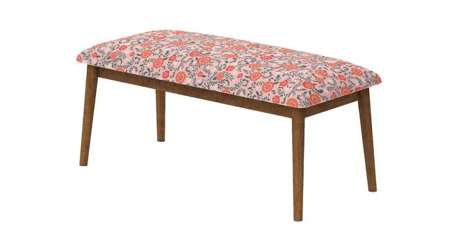 Jodhpur Bench - Earthy Florals Peach (Polished Finish) by Urban Ladder - Front View Design 1 - 554630