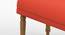 Nawaab Bench Small - Carribean Coral (Polished Finish) by Urban Ladder - Design 1 Close View - 554663