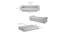 Calum 3 Seater Fold Out Sofa cum Bed in Grey Colour (Grey) by Urban Ladder - Design 1 Dimension - 555368
