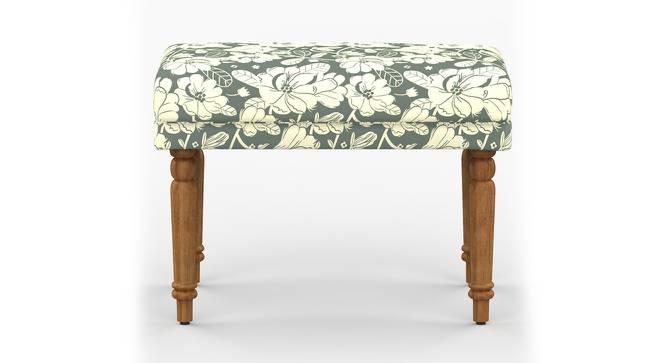 Nawaab Bench Small - Grey's Garden (Polished Finish) by Urban Ladder - Cross View Design 1 - 555387