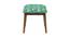 Jodhpur Bench Small - Tropical Ikkat Green (Polished Finish) by Urban Ladder - Design 1 Side View - 555419