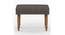 Nawaab Bench Small - Brown Coal (Polished Finish) by Urban Ladder - Cross View Design 1 - 555486