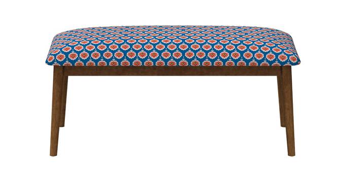 Jodhpur Bench - Blue Ikkat (Polished Finish) by Urban Ladder - Cross View Design 1 - 555494