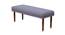 Nawaab Bench - Blue Ikkat (Polished Finish) by Urban Ladder - Front View Design 1 - 555503