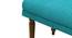 Nawaab Bench - Maldivian Teal (Polished Finish) by Urban Ladder - Design 2 Side View - 555535