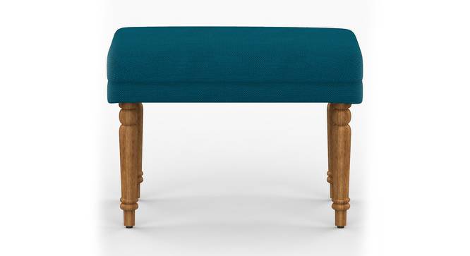 Nawaab Bench Small - Mediterranian Blue (Polished Finish) by Urban Ladder - Cross View Design 1 - 555590
