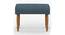 Nawaab Bench Small - Sailor Blue (Polished Finish) by Urban Ladder - Design 1 Front View - 555591