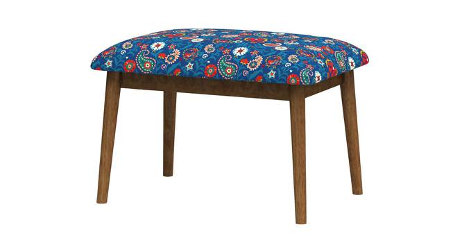 Jodhpur Bench Small- India Paisleys Blue (Polished Finish) by Urban Ladder - Front View Design 1 - 555608