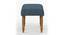 Nawaab Bench Small - Sailor Blue (Polished Finish) by Urban Ladder - Design 1 Side View - 555620