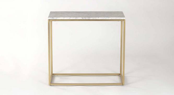 Mikkel Bedside Tables (Powder Coating Finish) by Urban Ladder - Front View Design 1 - 555715