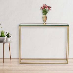 Metal Console Table Design Windsor Metal Console Table in Powder Coating Finish