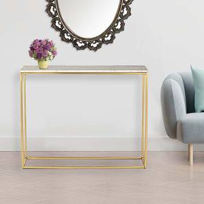 Metal Console Table Design Windsor Metal Console Table in Powder Coating Finish