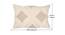 Ken White Solid 16x24 inches Cotton Cushion Cover (White, 61 x 40 cm  (24" X 16") Cushion Size) by Urban Ladder - Design 1 Dimension - 556027