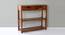 Cindy Solid Wood Console Table in Brown Finish (Brown) by Urban Ladder - Front View Design 1 - 556044