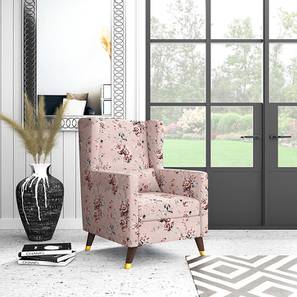 Trevi Furniture Symphoney Design Opulence Lounge Chair in Multi Coloured Fabric