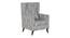 Opulence Fabric Wing Chair in Multicolor by Urban Ladder - Front View Design 1 - 556199